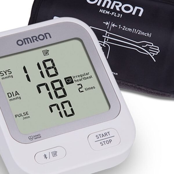 OMRON Silver Blood Pressure Monitor